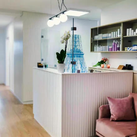 Recepcja salonu Cosmetics Park w Rybniku